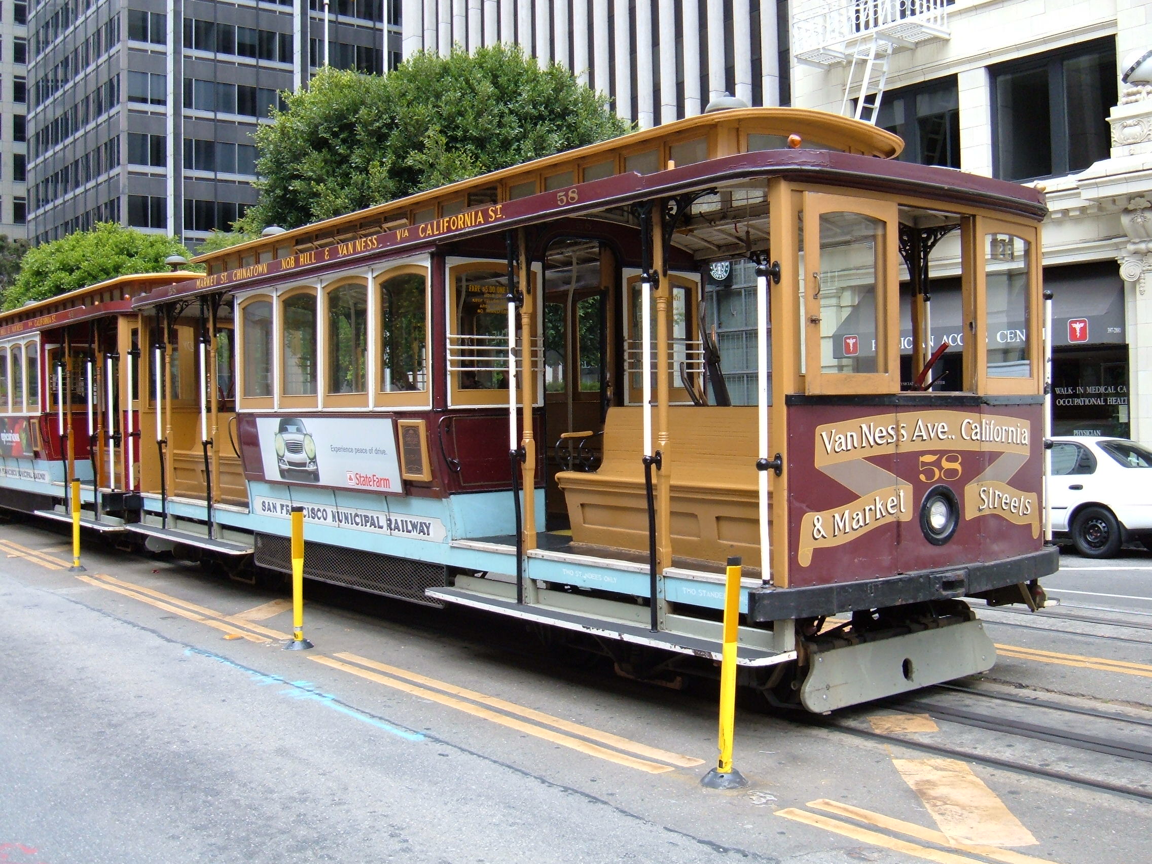 Image result for san francisco cable car