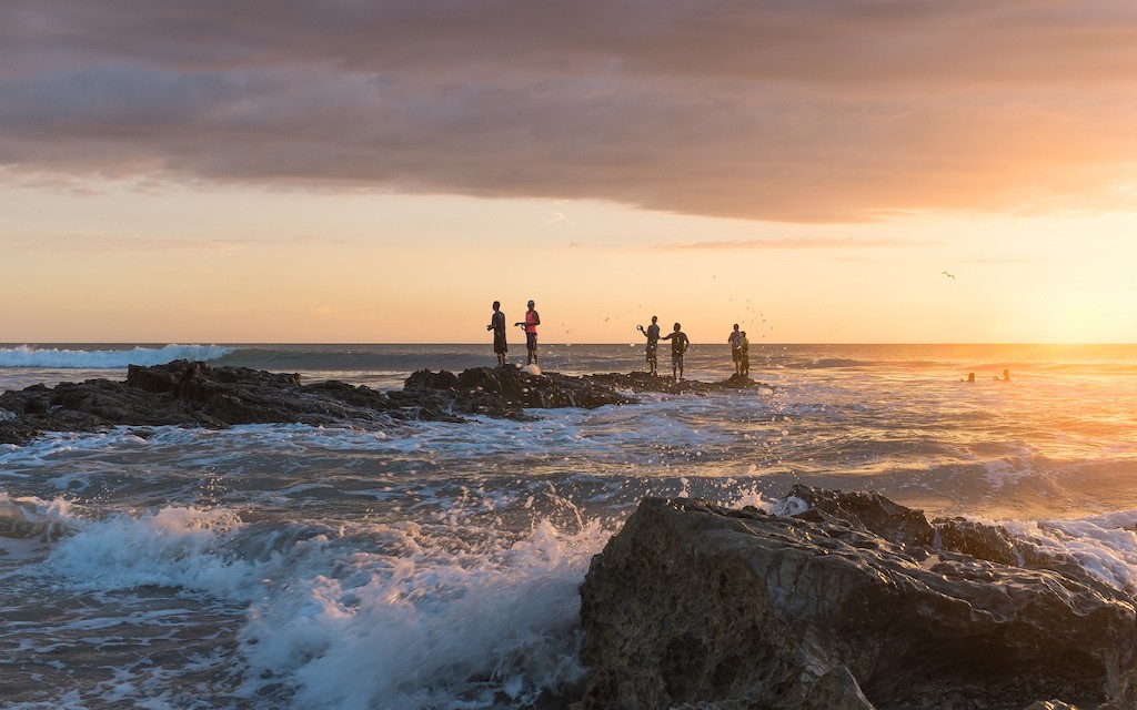 Last light fishing and swimming| © Christopher Crouzet/Flickr