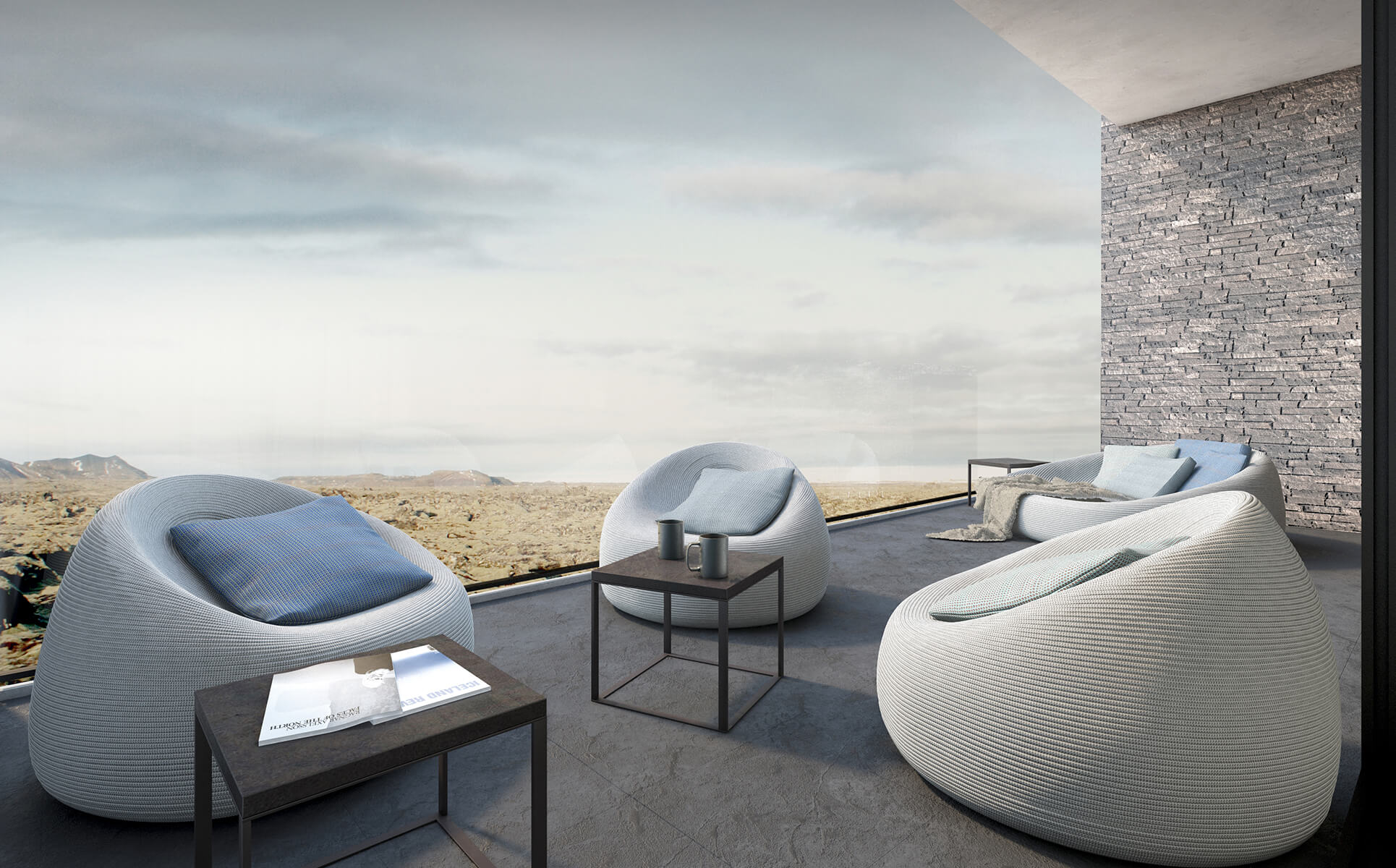 Super Deluxe Blue Lagoon Suite | Courtesy of Moss Hotel