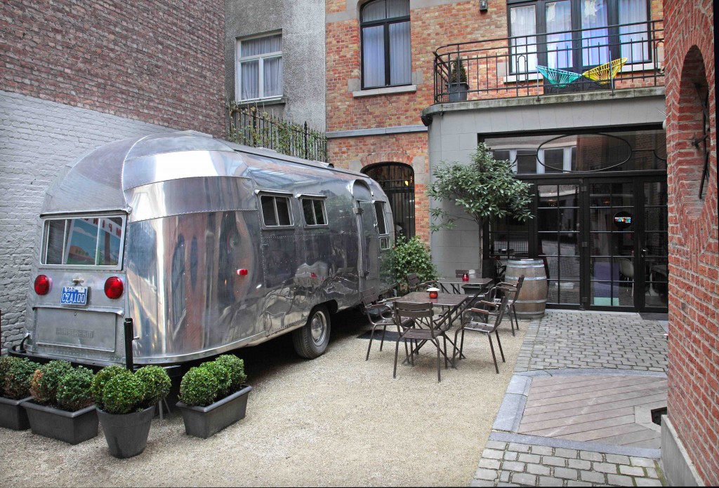 A spot of urban 'glamping' at Brussels' Vintage Hotel | courtesy of Vintage Hotel