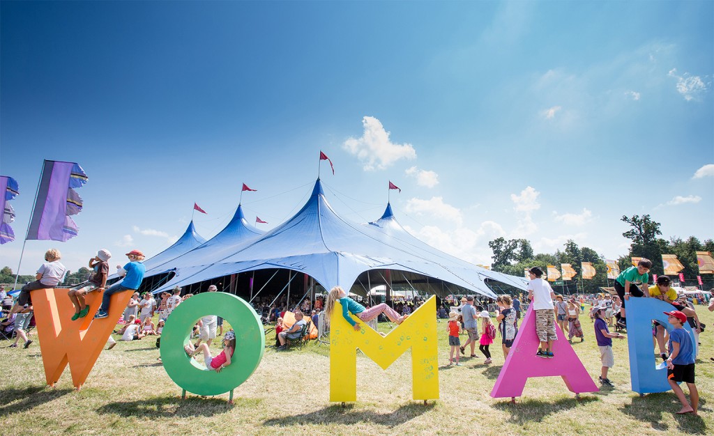 WOMAD letters | Courtesy of WOMAD