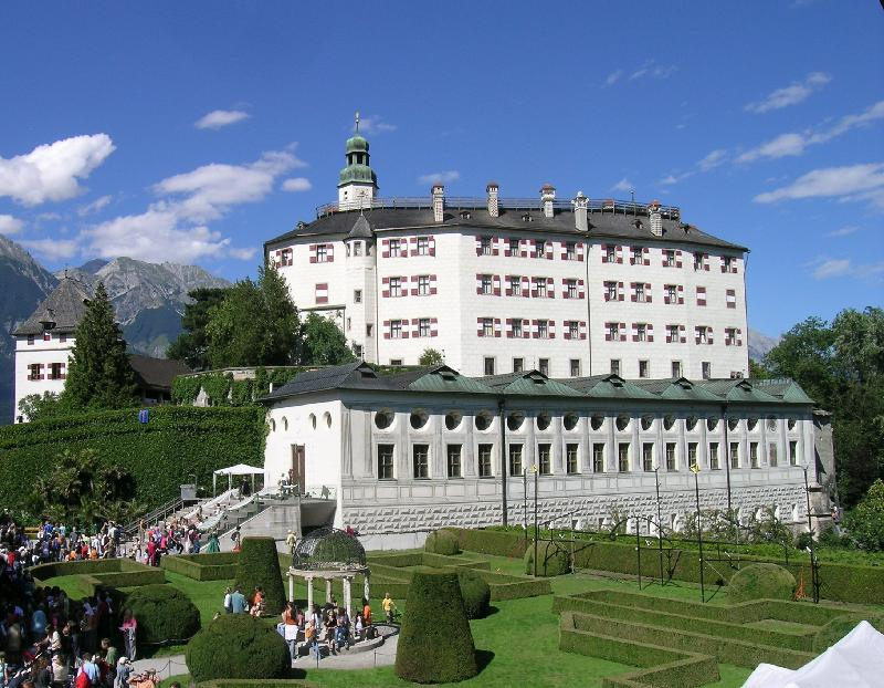 Exterior of the Schloss Ambras