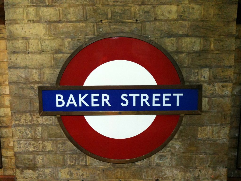Baker St sign