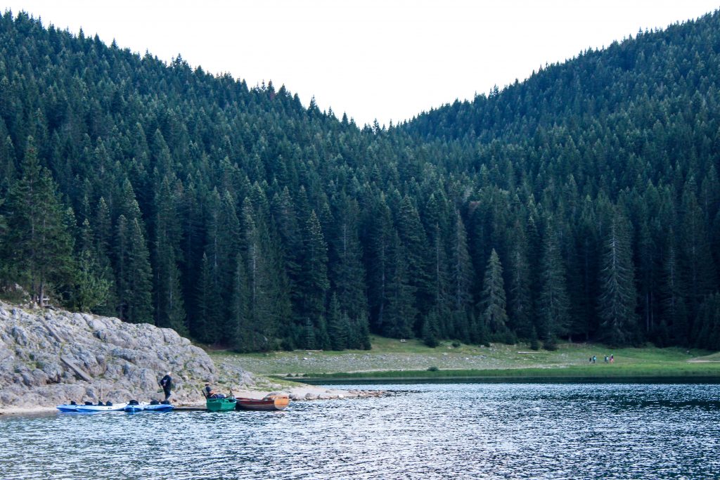 Gavin Greene | Canoes on Black Lake, Durmitor National Park