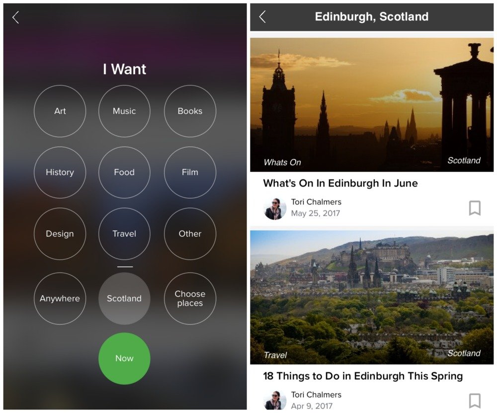 Culture Trip App Screenshots