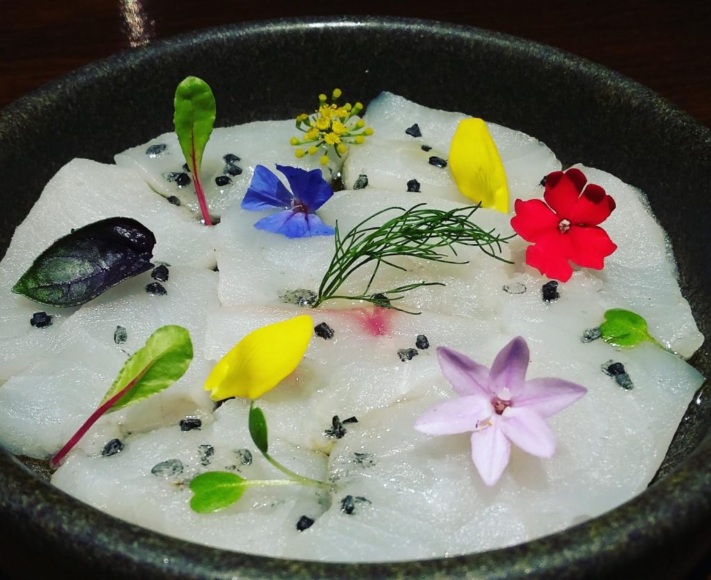 Gapasai's <em>carpaccio de tararira</em>, featuring a fish caught in a nearby river in Cordoba | Courtesy of Gapasai