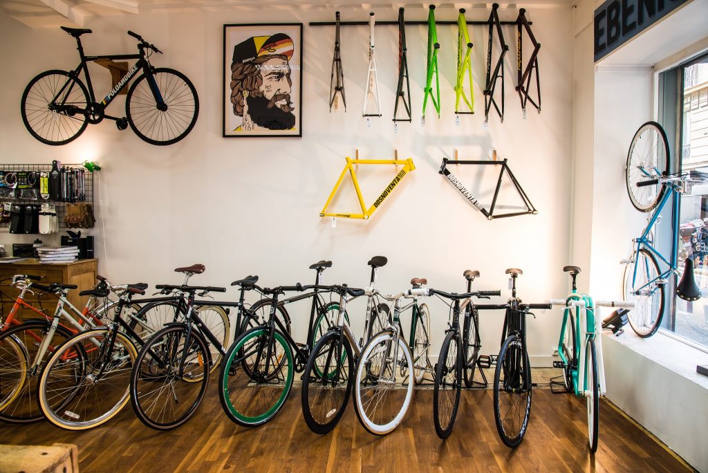 Inside L'Hirondelle Bike Shop │© Courtesy of L'Hirondelle Bike Shop