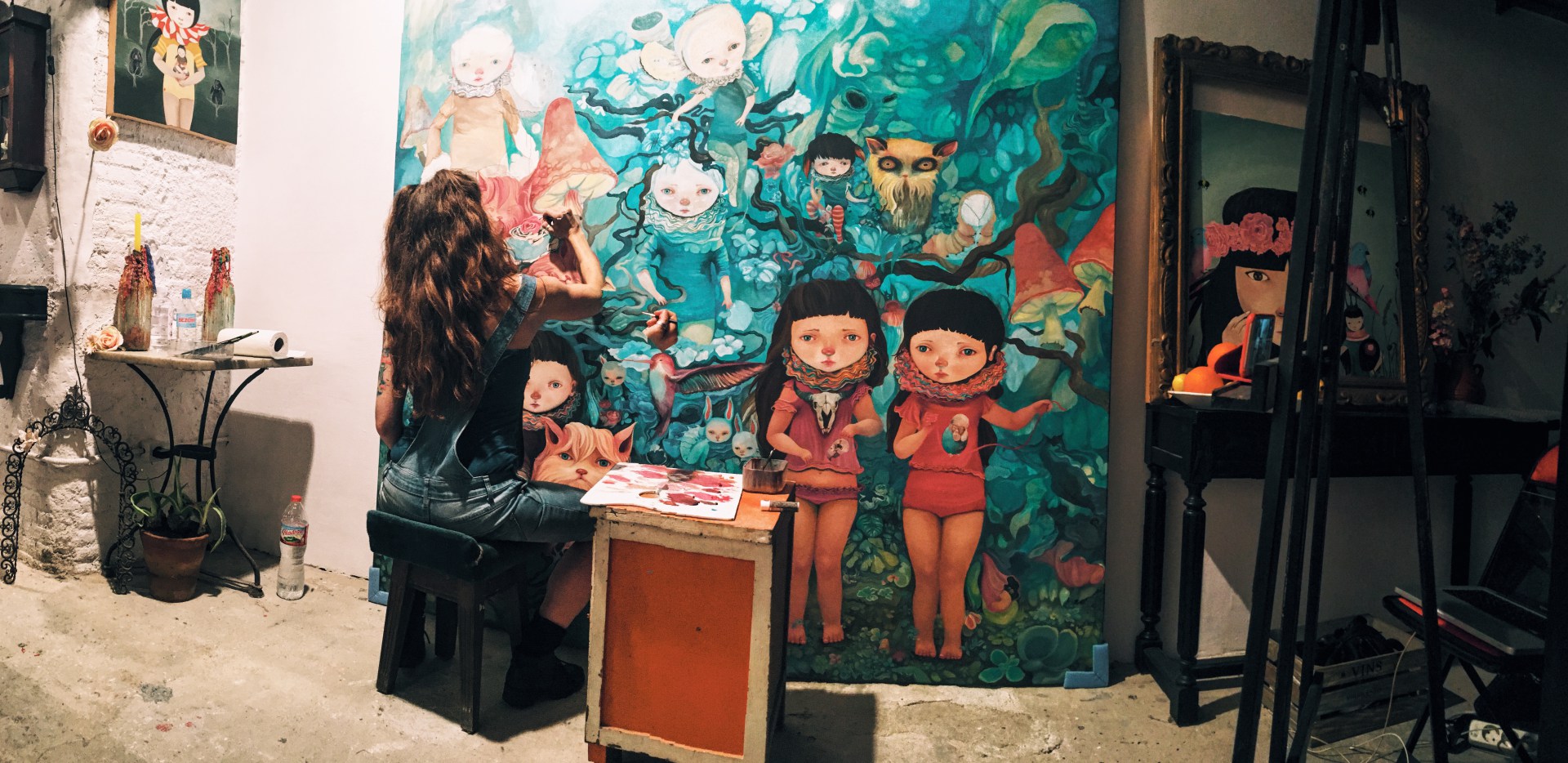 Ivana Flores at base Elements Gallery Courtesy of gallery