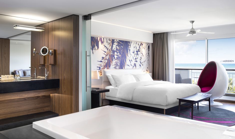 Resort suite at Le Meridien Noumea