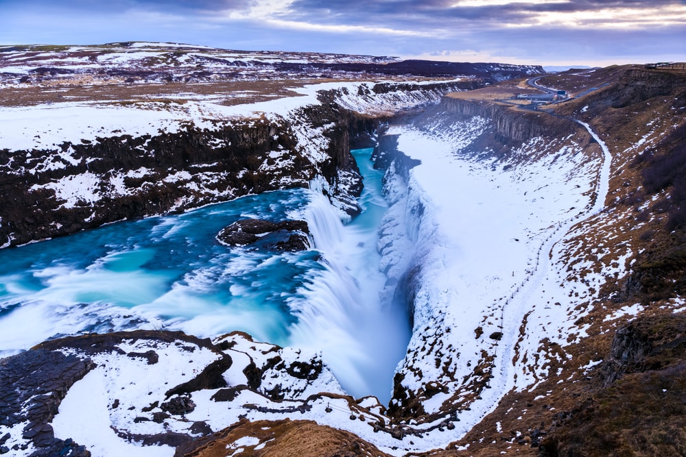 Gullfoss waterfall in Winter, Iceland | © Ikuni/Shutterstock