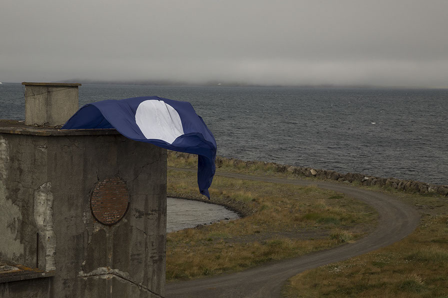 Summer Dust, Installation View, 2016 | Courtesy of Hjalteyri Verksmiðjan. Photo by Mariana Frandsen.