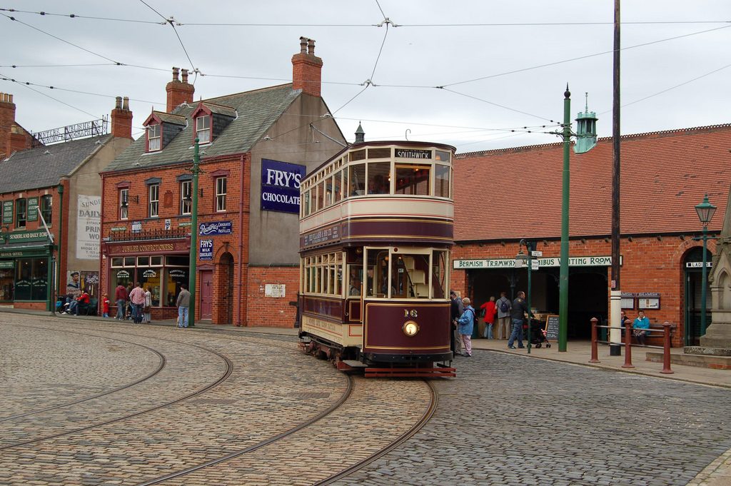 Tram at the Beamish Museum | © Draco2008:Flickr