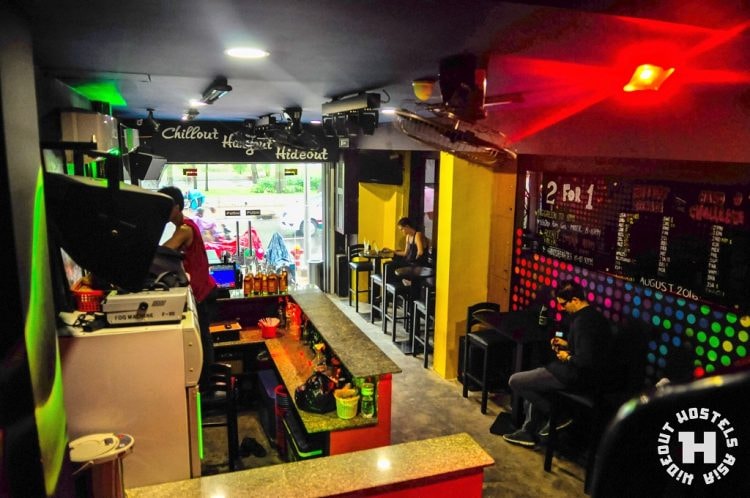 Bar at Hideout Hostels Asia - Saigon | Courtesy of Hideout Hostels Asia