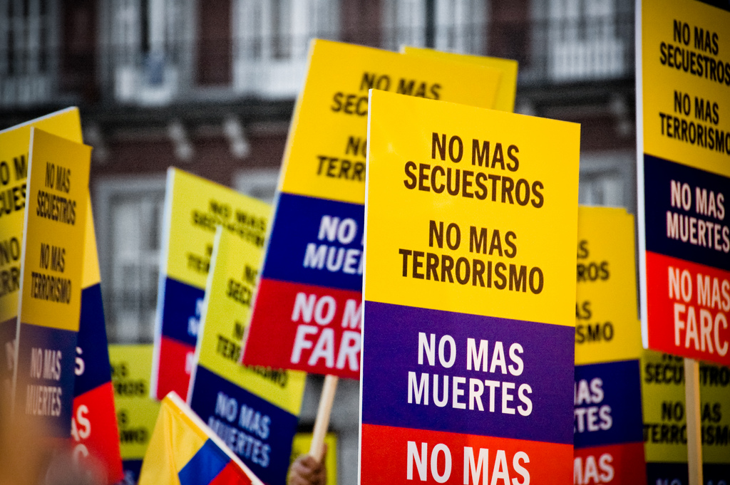 Anti-FARC protests in Colombia | © Camilo Rueda López