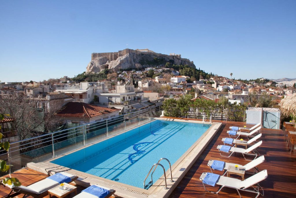 The Best Rooftop Pools in Athens with Stunning Views
