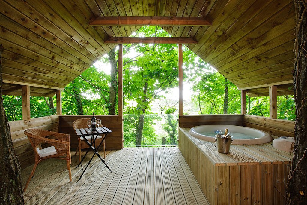 Treehouse One at Grove House | Courtesy of Cottages for Couples