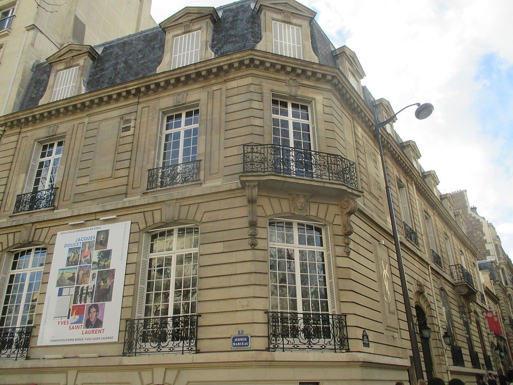 Yves Saint Laurent building in Paris