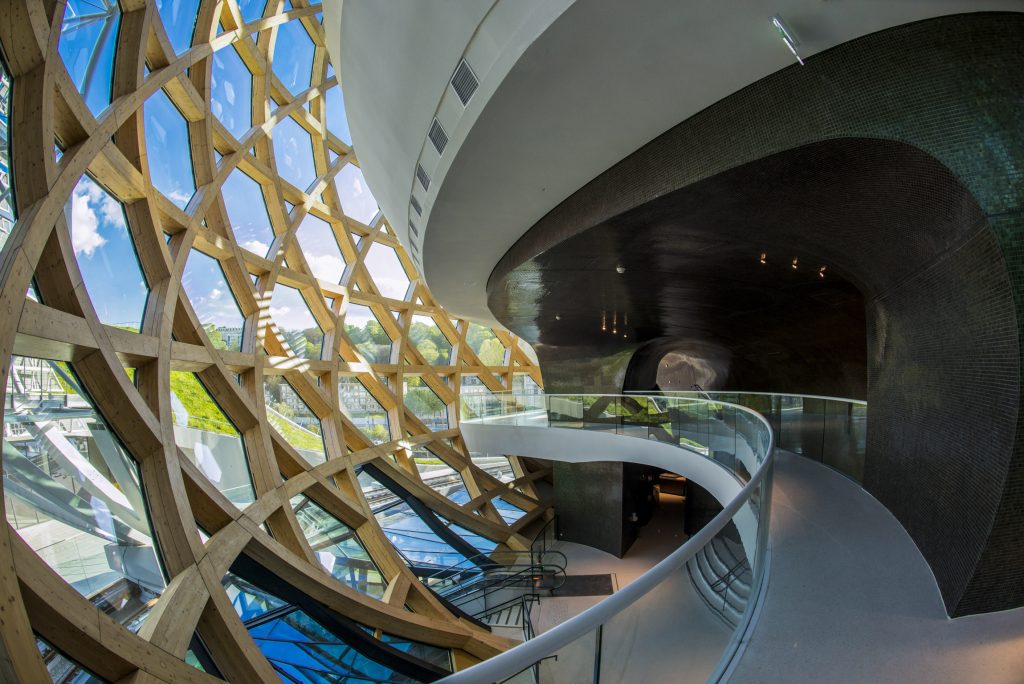 Inside La Seine Musicale │ © Jean-Luc Dolmaire, Courtesy of La Seine Musicale