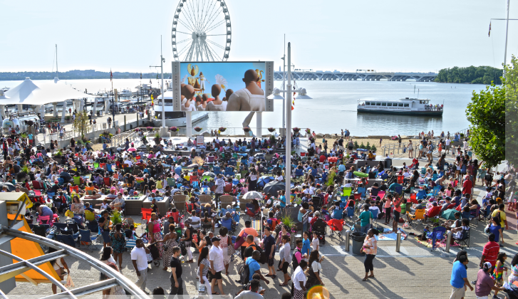 Movies on the Potomac | Courtesy of National Harbor