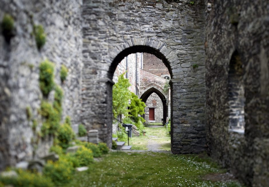 St. Bavo's Abbey ruins | courtesy of Visit Ghent