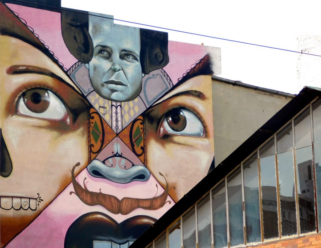 Street art Falko