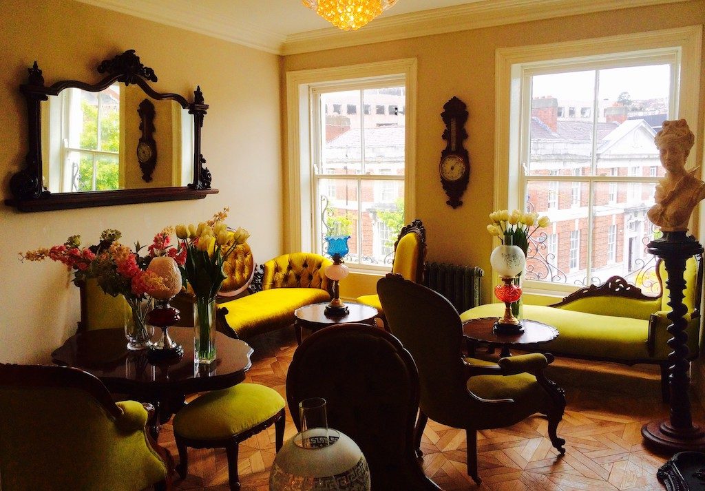 Tearoom at Brocade and Lime | Courtesy of Brocade and Lime