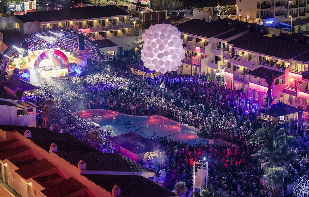 Ushuaia Ibiza Beach Hotel courtesy of Palladium Hotel Group