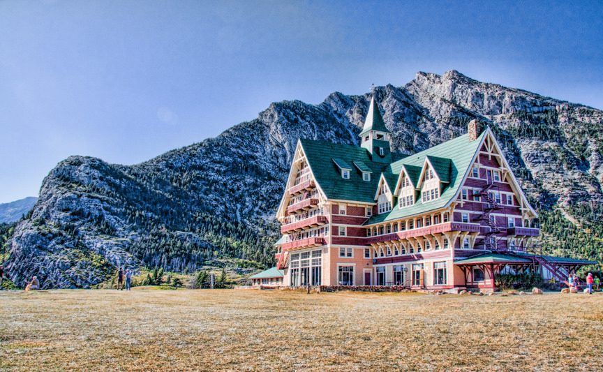 Prince of Wales Hotel in Waterton Lakes National Park