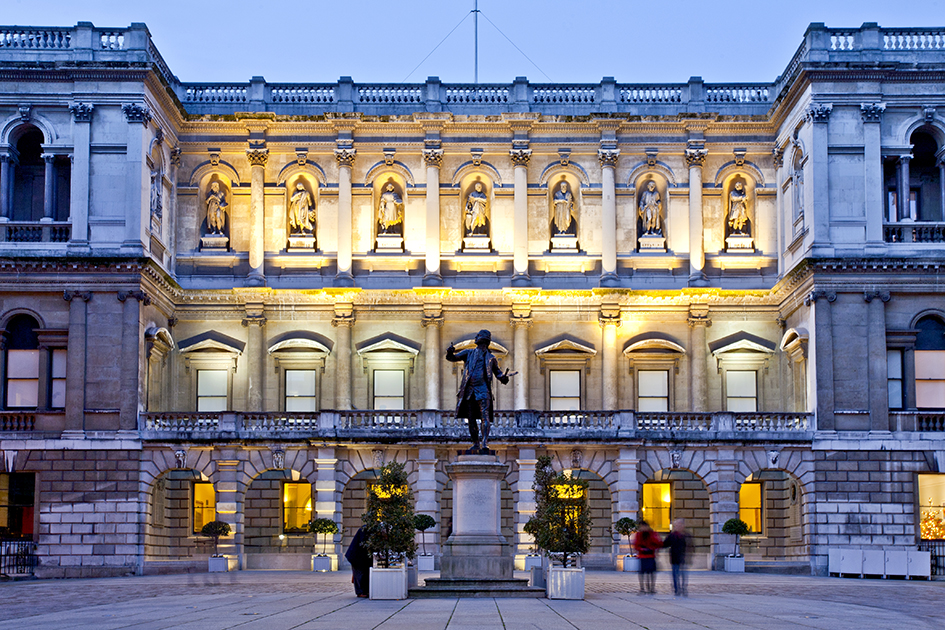 The Burlington House facade, Royal Academy of Arts | © Fraser Marr/Courtesy of Royal Academy of Arts