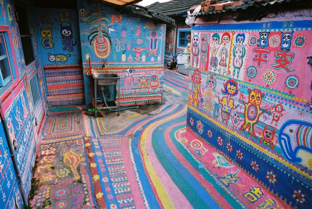 This Rainbow Village Is the World's Most Colorful, Here's Proof