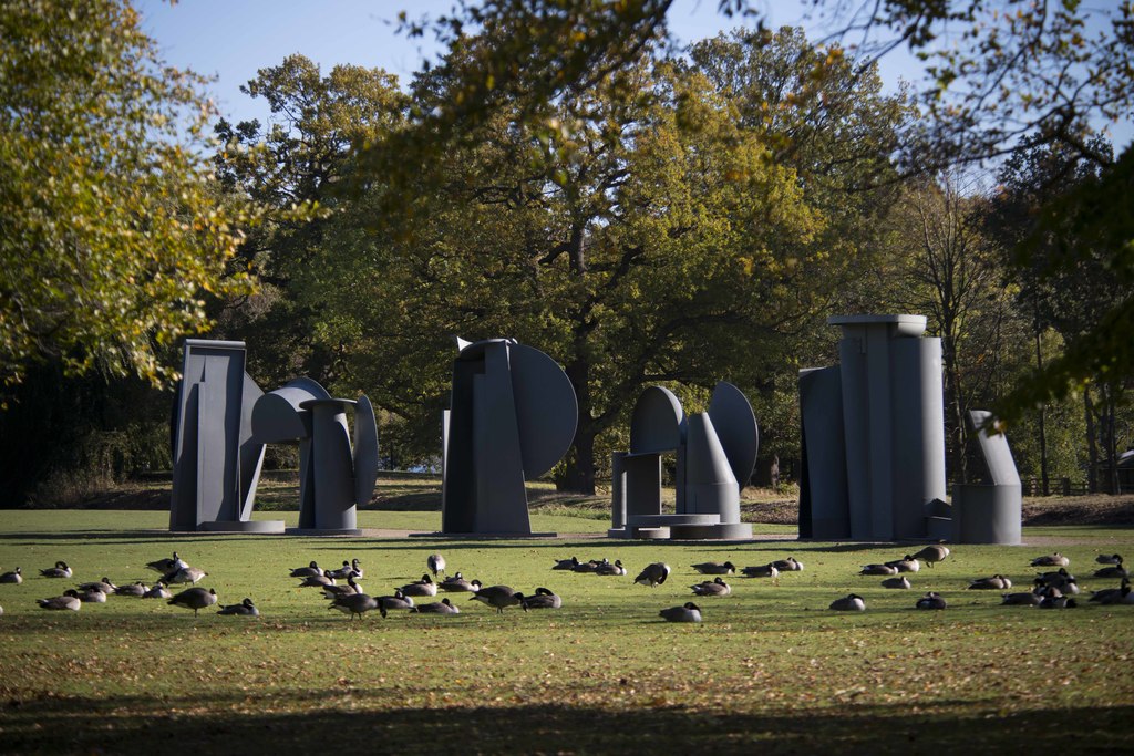 Anthony Caro, Promenade, 1996 | © Jonty Wilde/Courtesy of the artist's estate and YSP