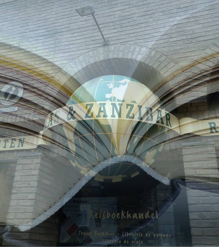 The entrance to Atlas & Zanzibar, travel bookshop and map heaven | courtesy of Atlas & Zanzibar