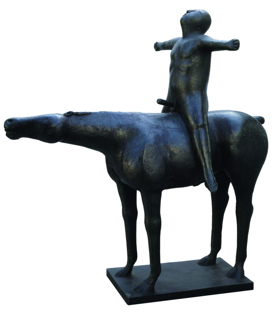 Marino Marini, The Angel of the City (L'angelo della città), 1948 (cast 1950?) | Courtesy of the Peggy Guggenheim Collection, Venice