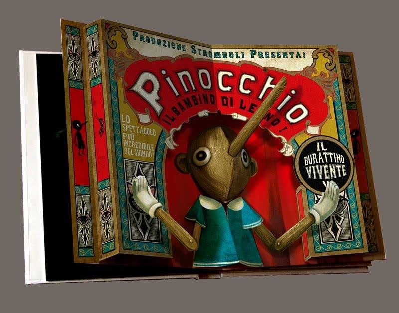 Pinocchio pop-up book at Portal del Col.leccionista, Girona | ©Portal del Col.leccionista