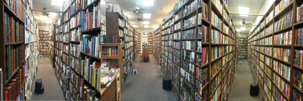 Store aisles | Courtesy of Dragon Castle Books