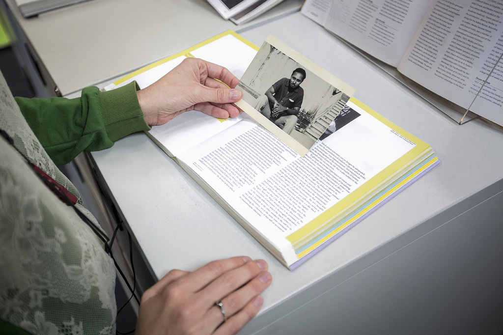 Ting-Ting Cheng, On the Desert Island, Artist residency at the Stuart Hal Library, Iniva | Courtesy Iniva