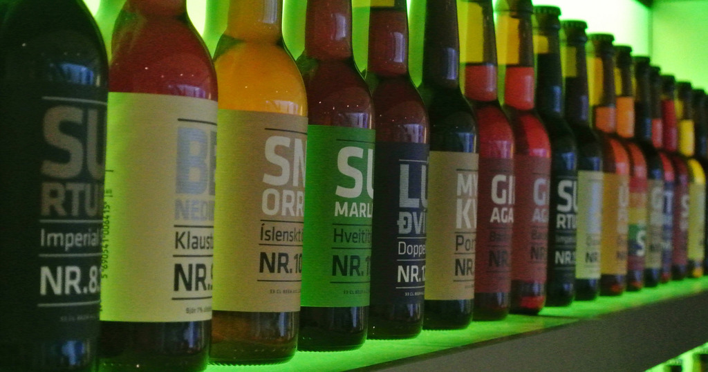 Borg Brugghús beers | © James Brooks/Flickr