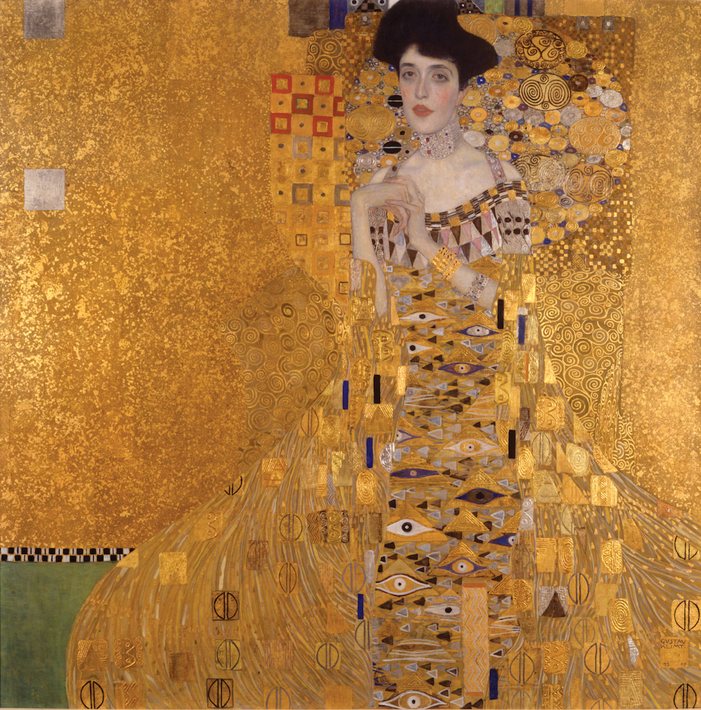 Gustav Klimt, Adele Bloch-Bauer I, 1907 | Neue Galerie New York. Acquired through the generosity of Ronald S. Lauder, the heirs of the Estates of Ferdinand and Adele Bloch-Bauer, and the Estée Lauder Fund