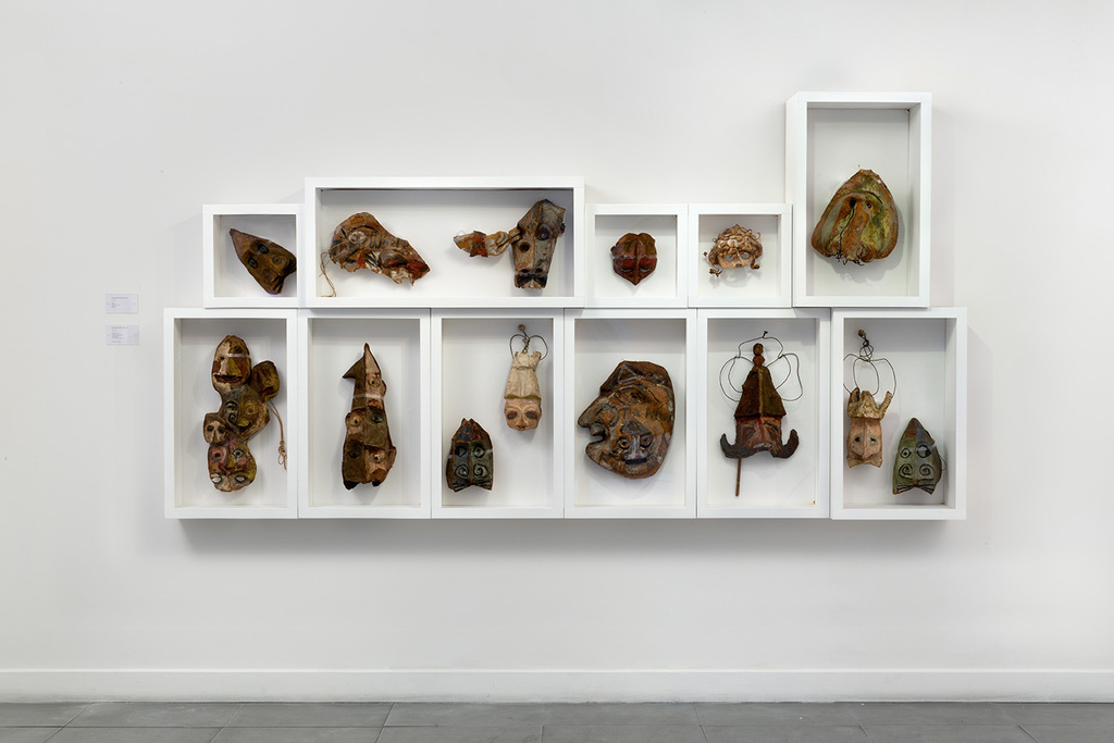 Installation view, Franciszka Themerson UBU, Richard Saltoun Gallery, London | Photo: FXP Photography