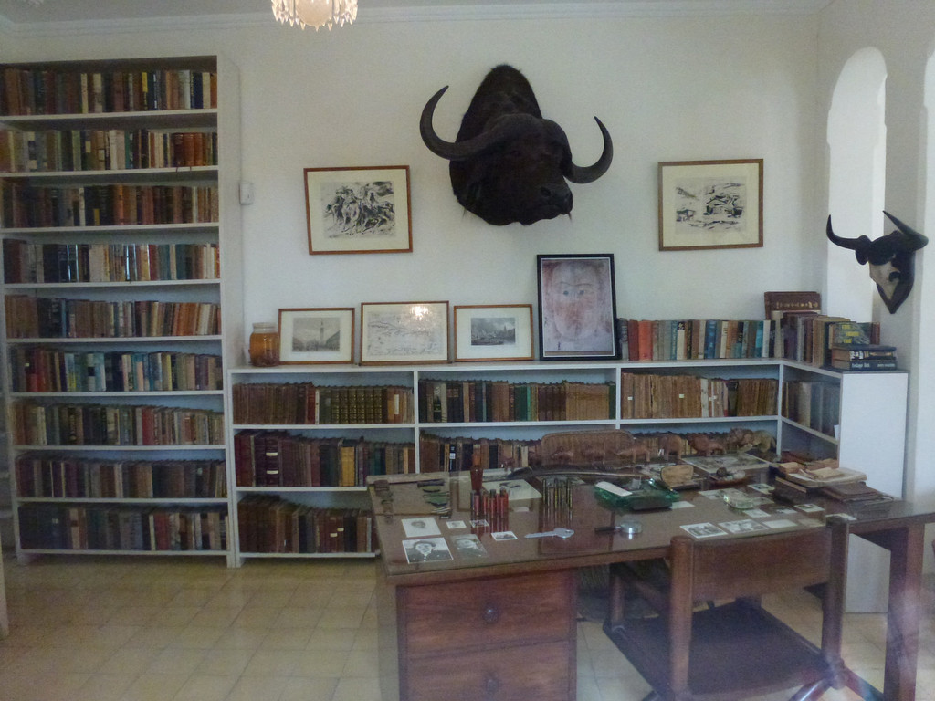 Hemingway, House, Cuba, office