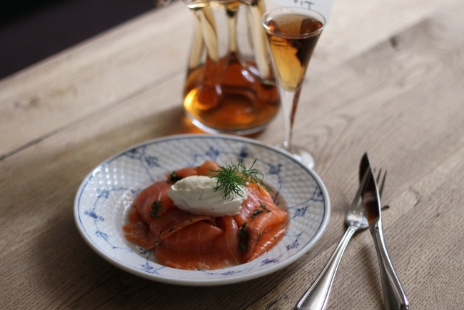 Salmon Smørrebrød at Restaurant Kronborg | Courtesy of Restaurant Kronborg