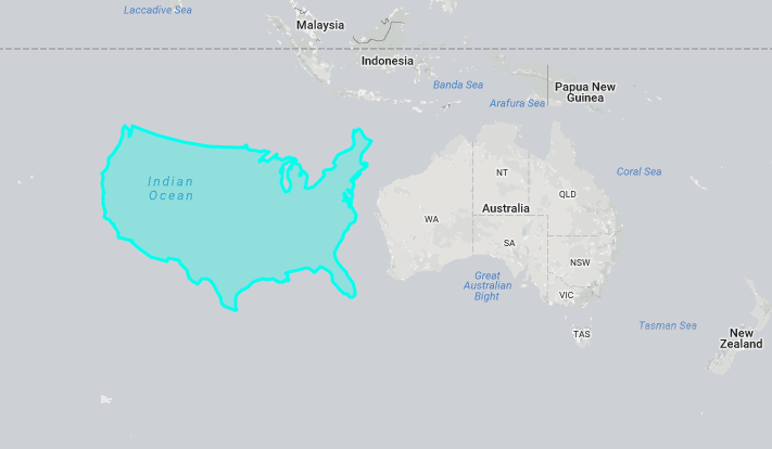 © The True Size Of