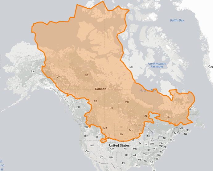 © The True Size Of