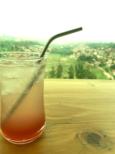 Drinks on the Inzora rooftop
