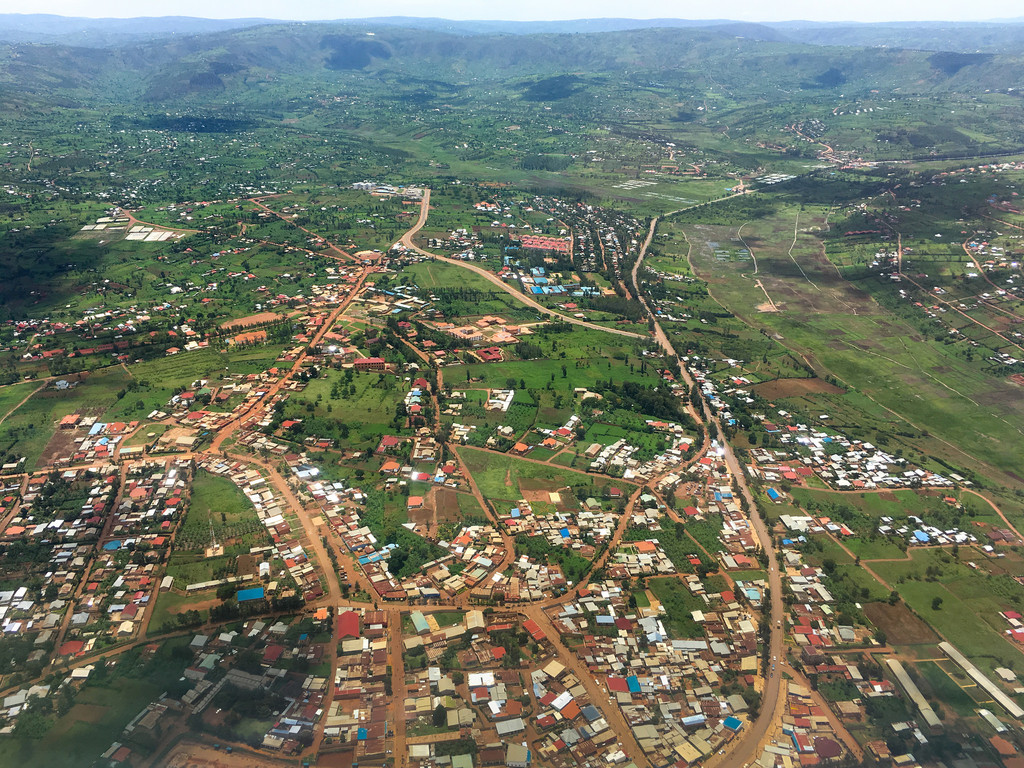 Rwanda from above