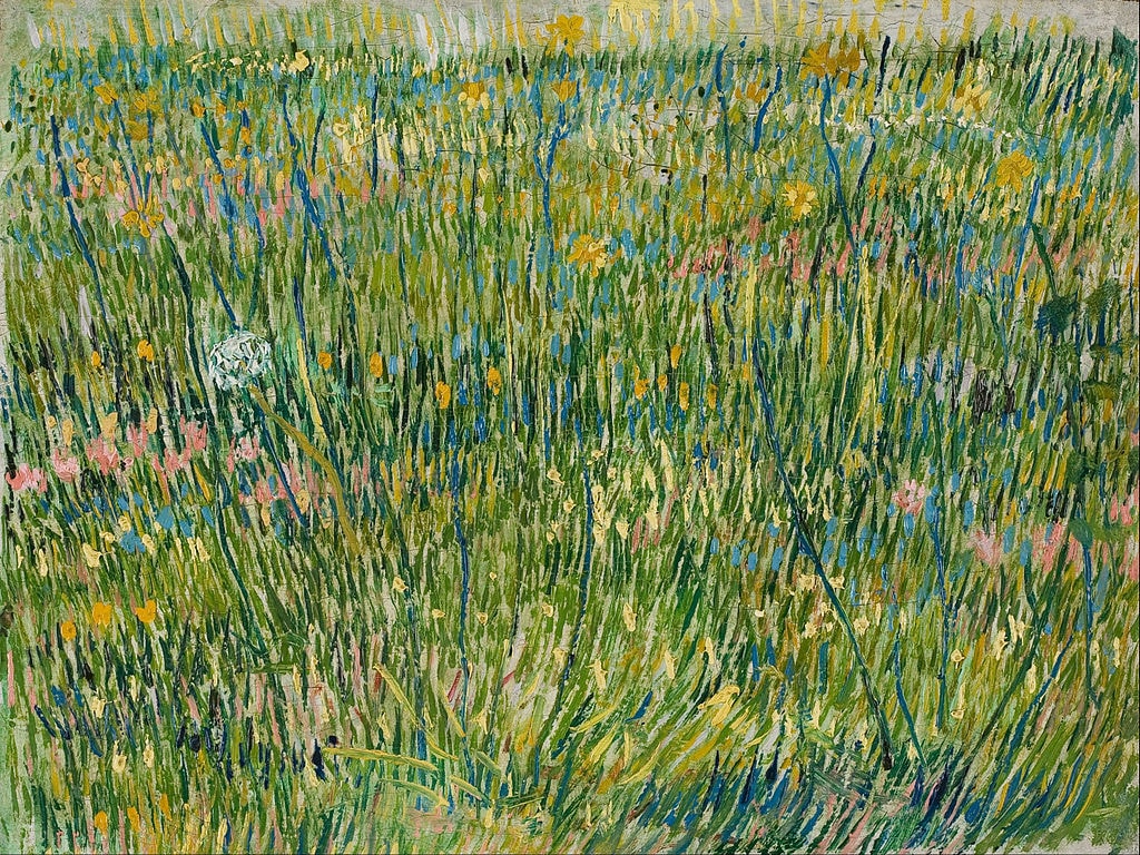 Vincent van Gogh, Patch of Grass (1887) | Source: Google Cultural Institute/WikiCommons