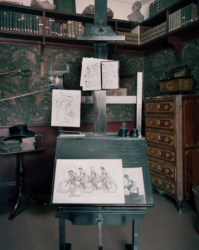 Linley Sambourne's studio | © Justin Barton for 18 Stafford Terrace, Royal Borough of Kensington and Chelsea