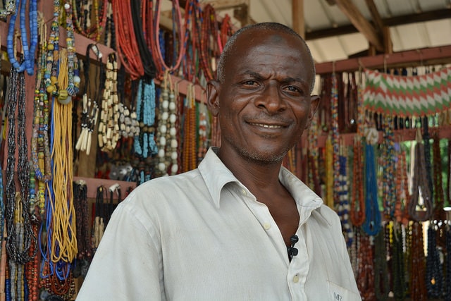Bead seller