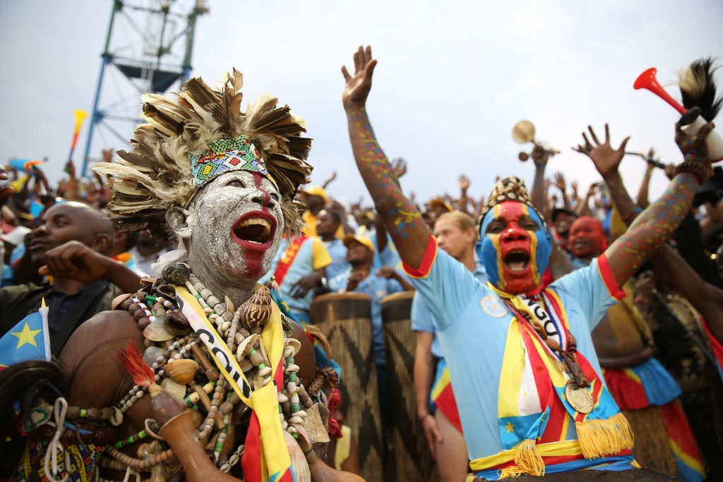 Fans at Amahoro National Stadium