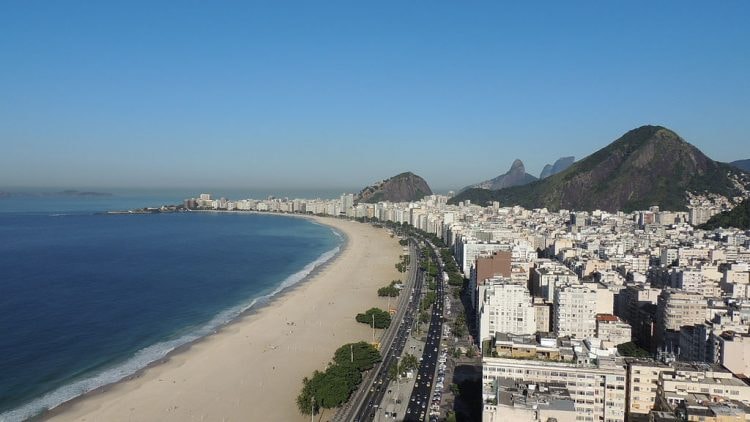 Copacabana beach